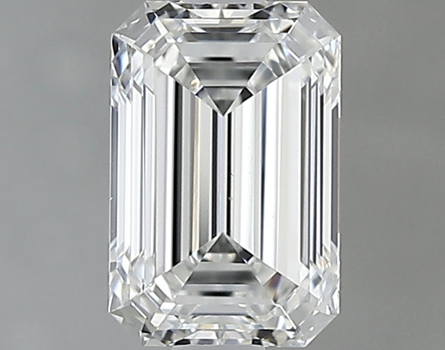 0.70 carat Emerald diamond E VVS2 