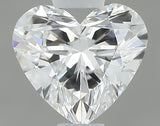0.50 carat Heart diamond D  VVS2 Excellent