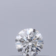 0.23 carat Round diamond E VVS2 Excellent