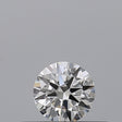 0.23 carat Round diamond F IF Excellent