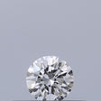 0.19 carat Round diamond D IF Excellent