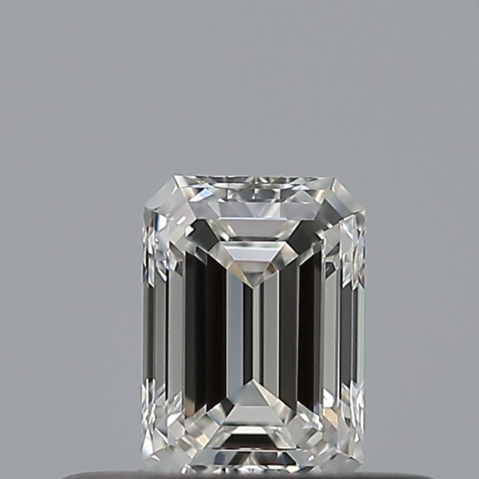 0.26 carat Emerald diamond F  VVS2