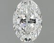 0.51 carat Oval diamond F VVS2 