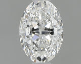 0.51 carat Oval diamond F VVS2 