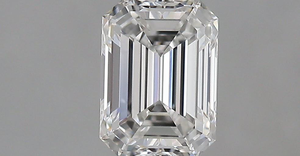 1.01 carat Emerald diamond F VVS1 