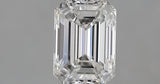 1.01 carat Emerald diamond F VVS1 