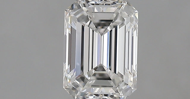 1.01 carat Emerald diamond F VVS1 