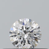 0.19 carat Round diamond D  VVS2 Excellent