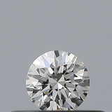 0.19 carat Round diamond E IF Excellent