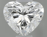 0.37 carat Heart diamond D VVS1 
