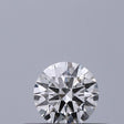 0.23 carat Round diamond D VVS1 Excellent