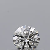 0.21 carat Round diamond F  IF Excellent