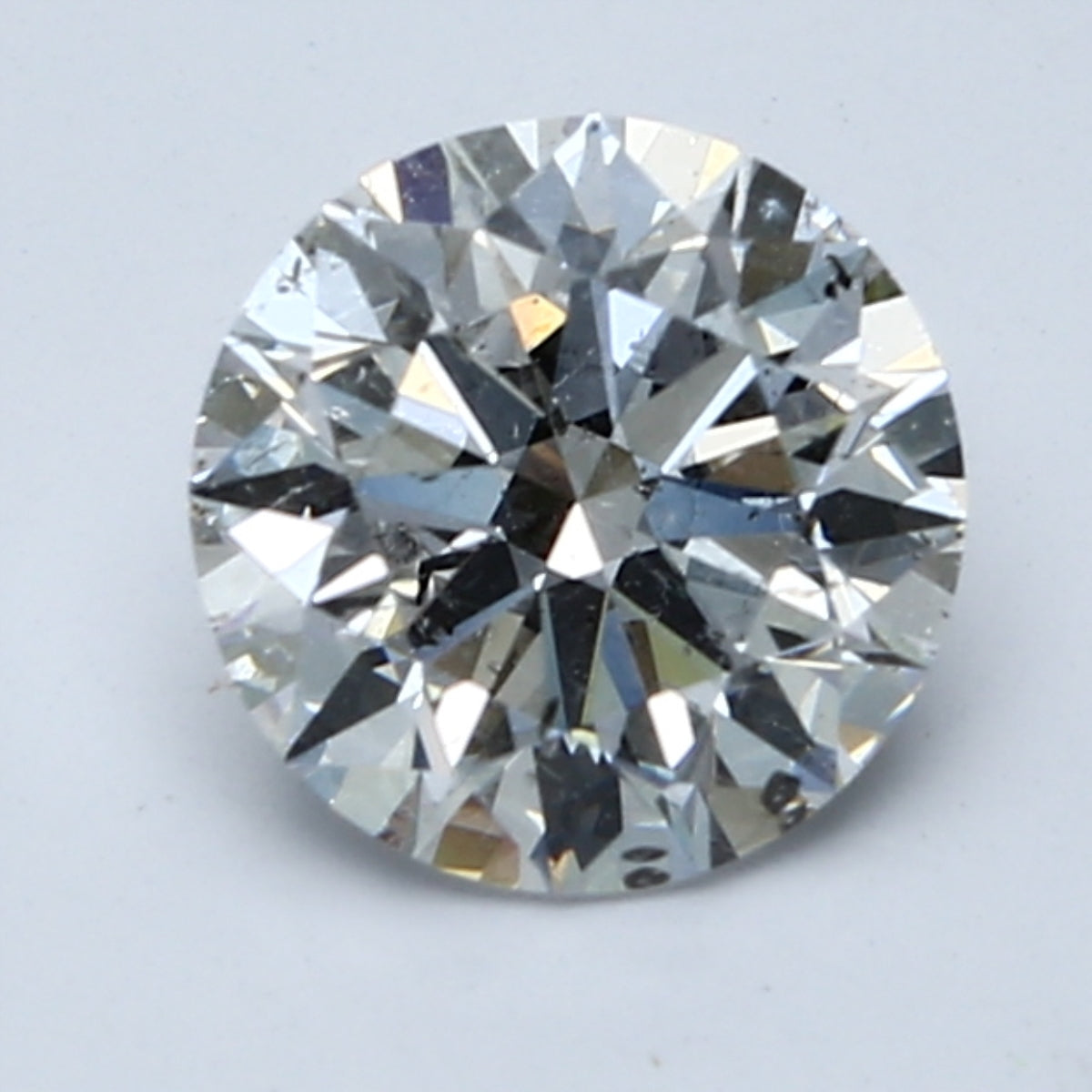 1.57 carat Round diamond D  I1 Excellent