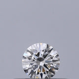 0.18 carat Round diamond E VVS2 Excellent