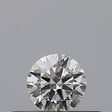 0.21 carat Round diamond E VVS2 Excellent