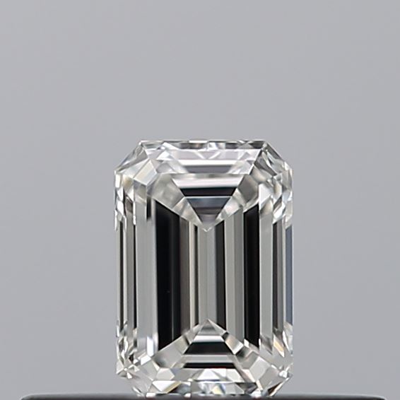 0.23 carat Emerald diamond F  VVS2