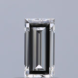 0.41 carat Baguette diamond E VVS1 