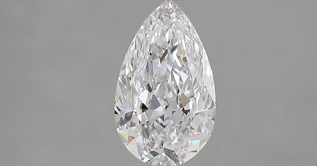 1.00 carat Pear diamond D VS1 