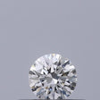 0.18 carat Round diamond E VVS1 Excellent
