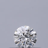 0.18 carat Round diamond E VVS1 Excellent