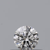 0.22 carat Round diamond F  VVS1 Excellent