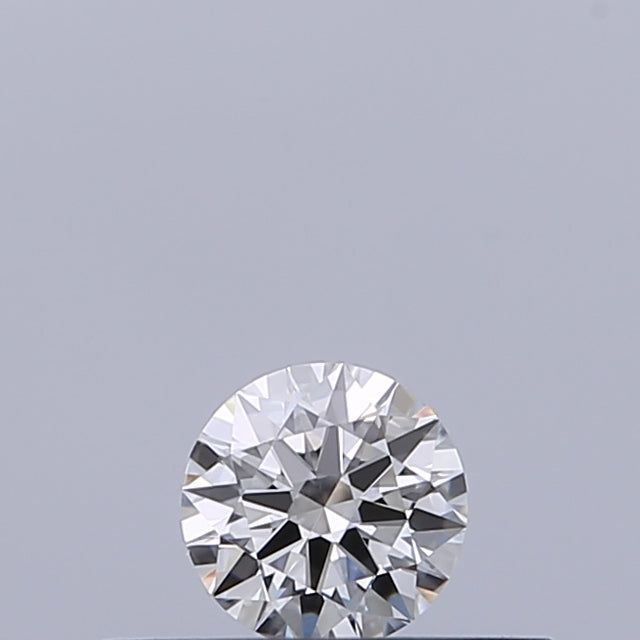 0.18 carat Round diamond E VVS1 Excellent