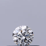 0.19 carat Round diamond E VVS2 Excellent