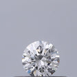 0.19 carat Round diamond D VVS2 Excellent