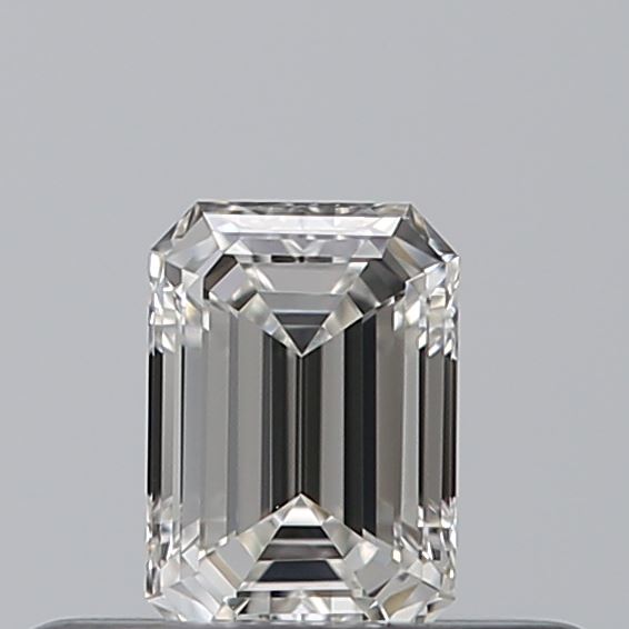 0.25 carat Emerald diamond F  VVS2