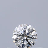 0.25 carat Round diamond E VVS1 Excellent