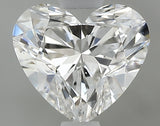 0.90 carat Heart diamond H SI1 