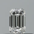 0.30 carat Emerald diamond E VVS1 