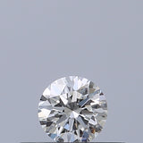 0.21 carat Round diamond E VVS1 Excellent