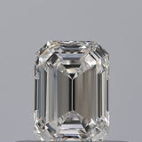 0.35 carat Emerald diamond E VVS1 