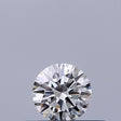 0.23 carat Round diamond F IF Excellent