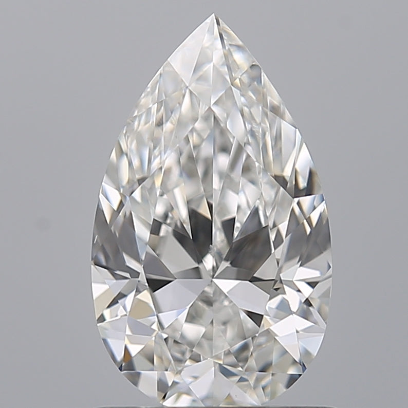 1.00 carat Pear diamond E VS2 