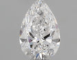 0.32 carat Pear diamond D VVS2 