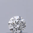 0.25 carat Round diamond E VVS2 Excellent