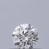 0.25 carat Round diamond E VVS2 Excellent