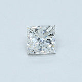 0.3 carat Princess diamond D  SI1