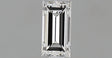 0.26 carat Baguette diamond E VVS2 