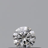 0.19 carat Round diamond E  VS2 Excellent