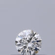 0.18 carat Round diamond G VVS1 Excellent