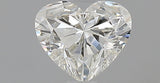 0.81 carat Heart diamond G IF VeryGood