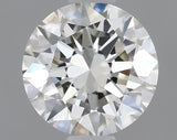 0.52 carat Round diamond J VVS2 Excellent