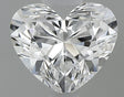 0.46 carat Heart diamond D VVS2 