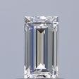 0.53 carat Baguette diamond E VVS2 