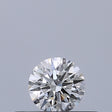 0.23 carat Round diamond E VVS2 Excellent