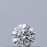 0.23 carat Round diamond E VVS2 Excellent
