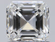 0.91 carat Asscher diamond E VVS2 